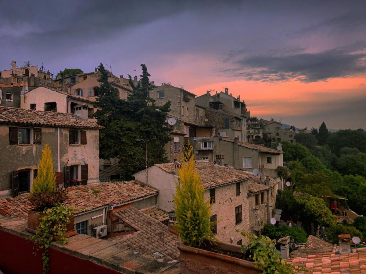 Bed & Breakfast Les Hauts De Cagnes Vue Mer Et Montagne 아파트 외부 사진