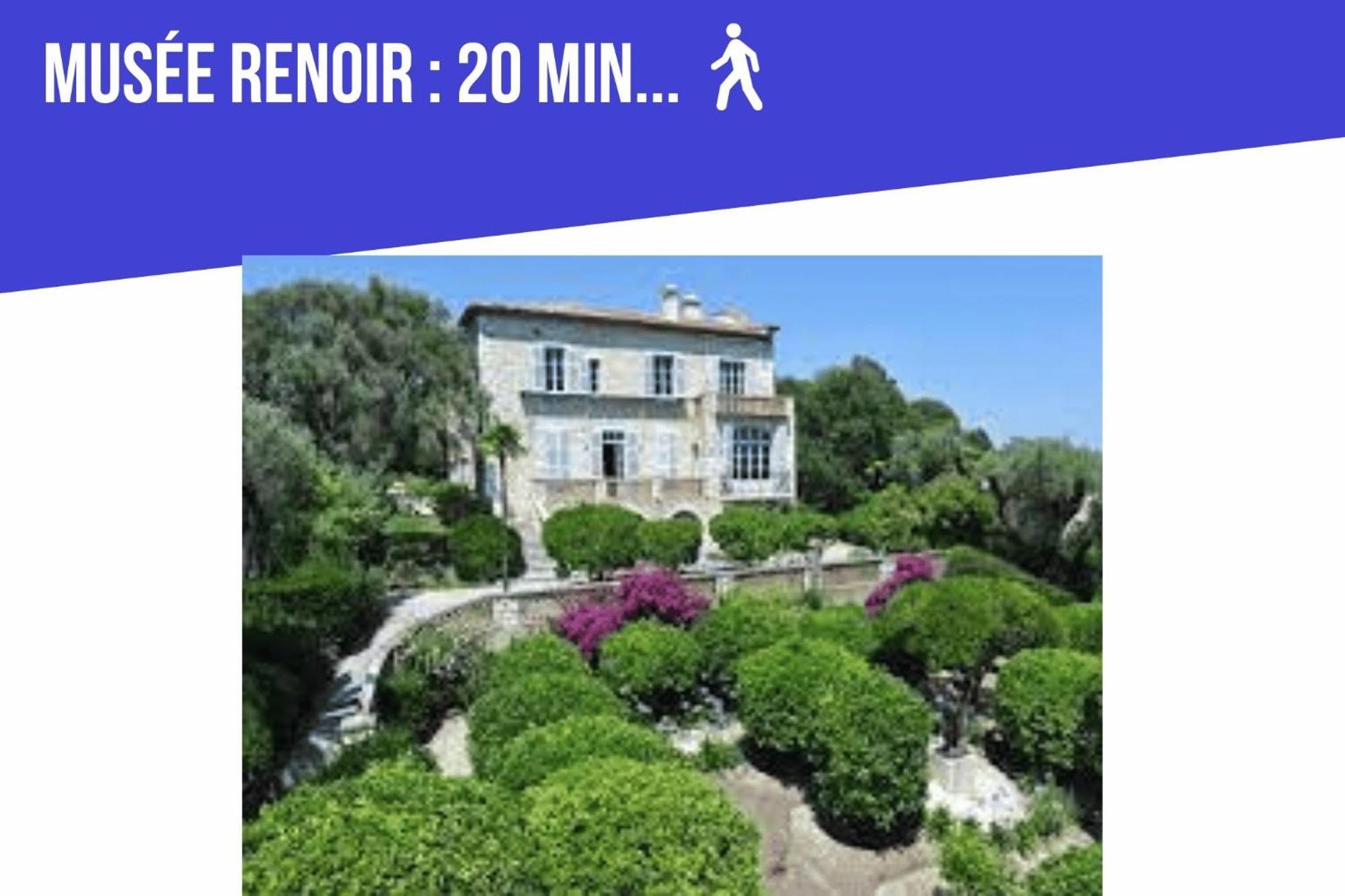 Bed & Breakfast Les Hauts De Cagnes Vue Mer Et Montagne 아파트 외부 사진