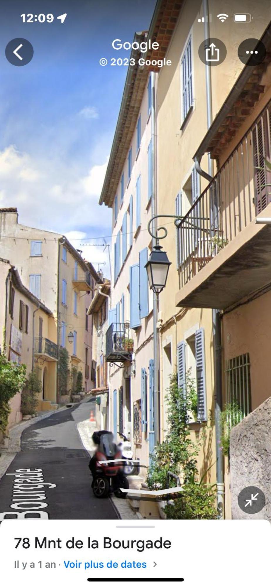 Bed & Breakfast Les Hauts De Cagnes Vue Mer Et Montagne 아파트 외부 사진